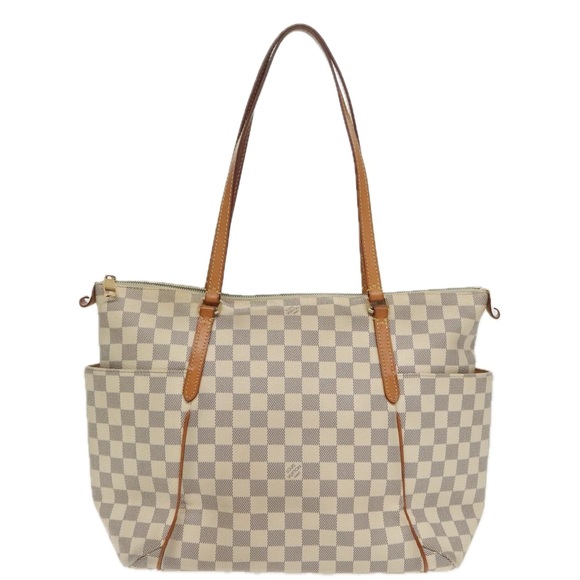 LOUIS VUITTON Damier Azur Totally MM Tote Bag N51262 LV Auth 97224 - Picture 13 of 16
